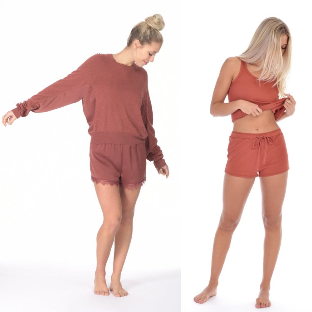 Paper Label lounge Top and Short